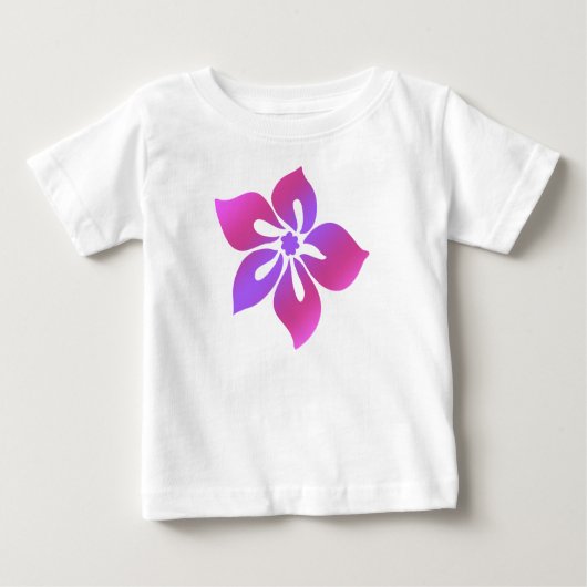Happy Hibiscus Peuter T-shirt (Voorkant)