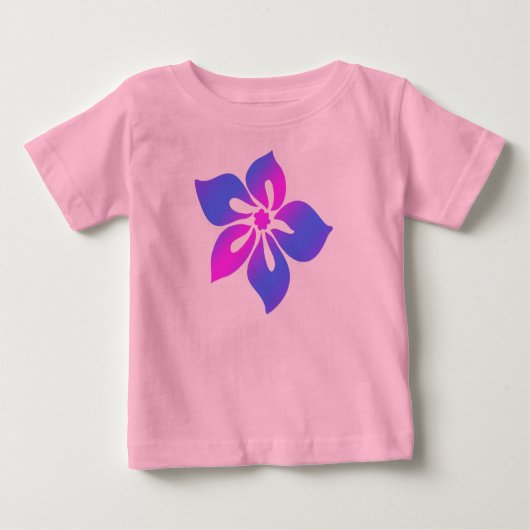 Happy Hibiscus Peuter T-shirt (Voorkant)