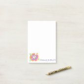 Happy Hibiscus Post It Notes (Op bureau)