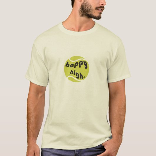 Happy High: Tennis T-shirt (Voorkant)