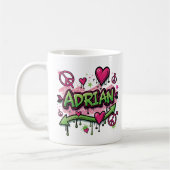 Happy Hippie Adrian 1 Koffiemok (Links)