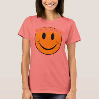 Happy Hippie Daisy Face T-shirt