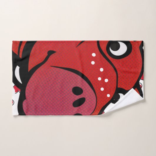 Happy Hippo Bad Handdoek (Handdoek)