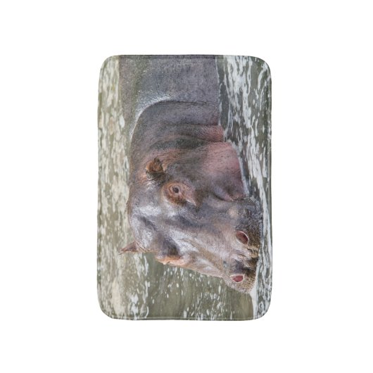 Happy Hippo Badmat (Voorkant Verticaal)