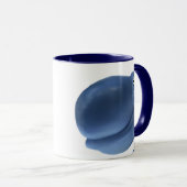 Happy Hippo Blue Mok (Voorkant rechts)