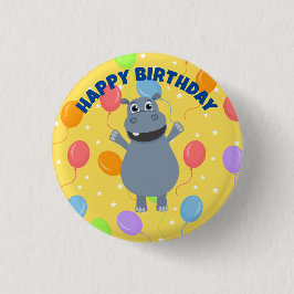 Happy Hippo Button