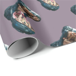 Happy Hippo Cadeaupapier