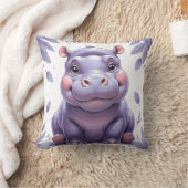 Happy Hippo Kussen (Deken)