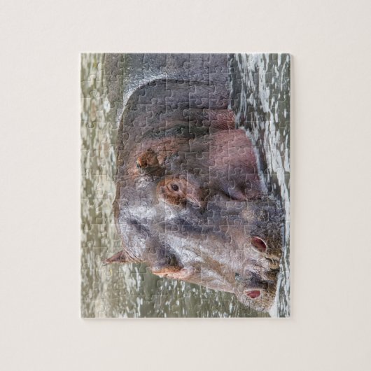 Happy Hippo Legpuzzel (Verticaal)