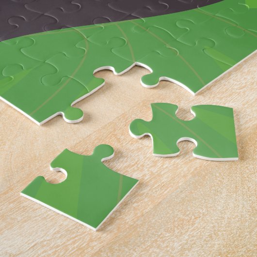 Happy Hippo Little Kinder Personalized Legpuzzel (Zijkant)