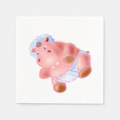 Happy Hippo Napkins Servet (Voorkant)