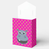 Happy Hippo Party Favor Box Bedankdoosjes (Geopend)