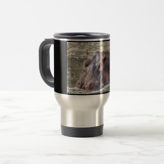 Happy Hippo Reisbeker (Voorkant links)