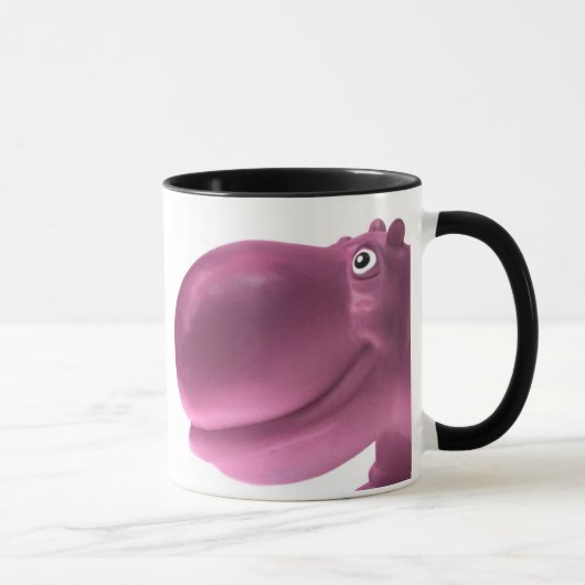 Happy Hippo roze Mok (Rechts)
