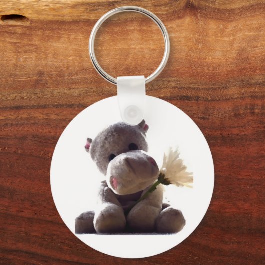 Happy Hippo Sleutelhanger (Voorkant)