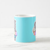 Happy Hippo Summer Mok – Kleurrijke Ice C Mok, 11  (Center)