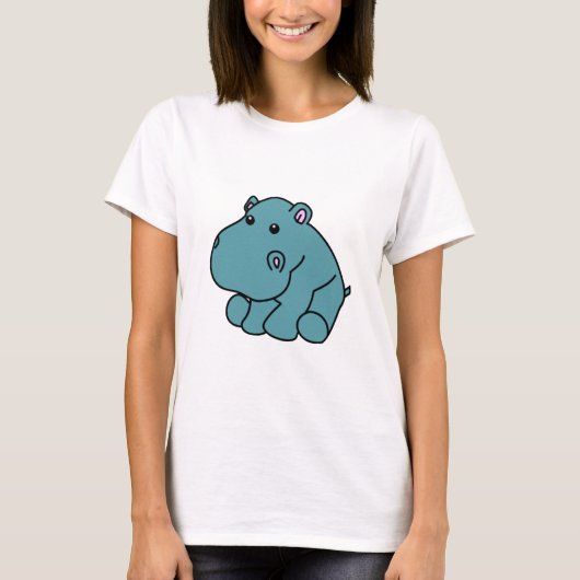 Happy Hippo T-shirt (Voorkant)
