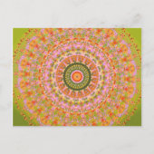 Happy Hippy Mandala Briefkaart (Voorkant)