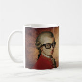 Happy Hipster Wolfgang Amadeus Mozart Koffiemok (Links)