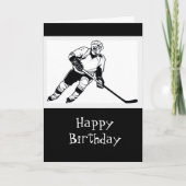 Happy Hockey Birthday Fun Humor Kaart (Voorkant)