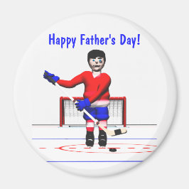 Happy Hockey Vaderdag Magneet