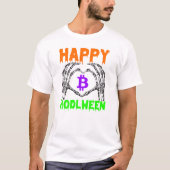 Happy Hodlween bitcoin - Halloween crypto T-shirt (Voorkant)