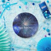 Happy Hogmanay Schotse Nieuwjaarsviering Papieren Bordje (Feest)