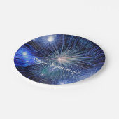 Happy Hogmanay Schotse Nieuwjaarsviering Papieren Bordje (Gekanteld)