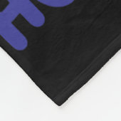 Happy Hogmanay Scotland New Years Eve Messy Bun Wo Fleece Deken (Hoek)