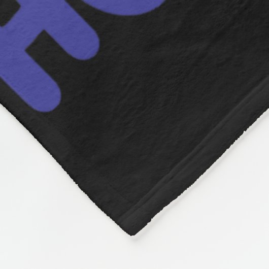 Happy Hogmanay Scotland New Years Eve Messy Bun Wo Fleece Deken (Hoek)