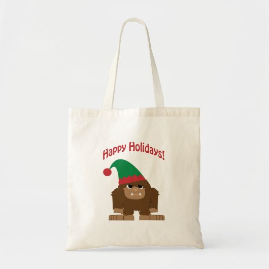 Happy Hokidays! kerstvoet Tote Bag (Voorkant)
