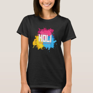 Happy Holi 2022 Indische feestkleur India Hi T-shirt