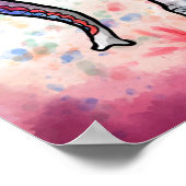 Happy Holi - Festival Colors Poster (Hoek)