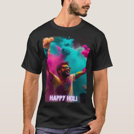 Happy Holi Festival Outfit T-shirt (Voorkant)