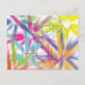 Happy Holi, festival van kleuren, holi hai Briefkaart (Voorkant)