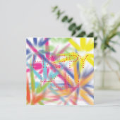 Happy Holi, festival van kleuren, holi hai Kaart (Staand voorkant)