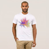 Happy Holi, festival van kleuren, holi hai T-shirt (Voorkant volledig)