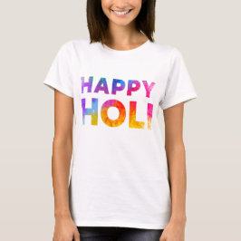 Happy Holi Festival van kleuren T-shirt