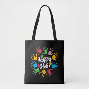 Happy Holi Handen Hindu Holi Festival Gifts Tote Bag