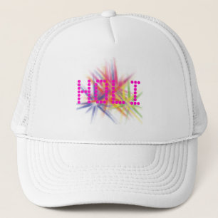 Happy Holi, kleurfestival, holi hai Trucker Pet