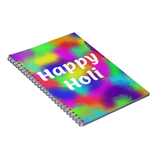 Happy Holi Notitieboek (Rechterzijde)