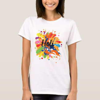 Happy Holi T-shirt Festival van Colors T-shirt