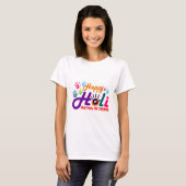 Happy Holi T-shirt voor Unisex (Voorkant volledig)