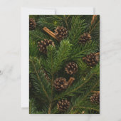 Happy Holiday Aangepaste Familie met Kerstmis Aankondiging (Achterkant)