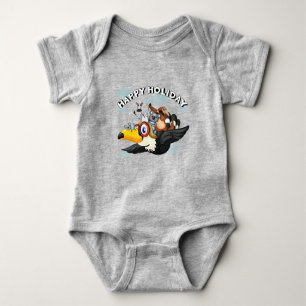 Happy Holiday   Baby Bodysuit