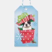 Happy Holiday Boston Cadeaulabel (Voorkant)