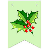 Happy Holiday Bunting Flags Vlaggetjes (Eerste vlag)