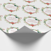 Happy Holiday Cadeaupapier (Hoek)