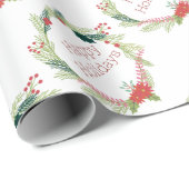 Happy Holiday Cadeaupapier (Rol Hoek)