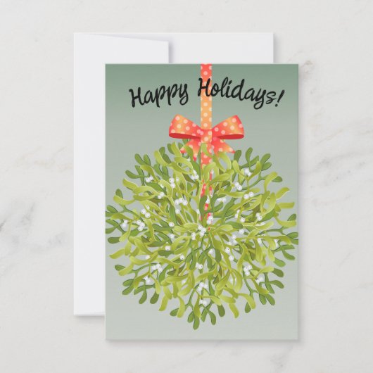 Happy Holiday Cards Bedankkaart (Voorkant)